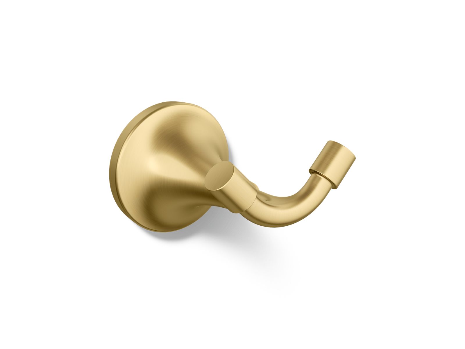 KOHLER K-27427 Tone Robe hook, vibrant brushed moderne brass