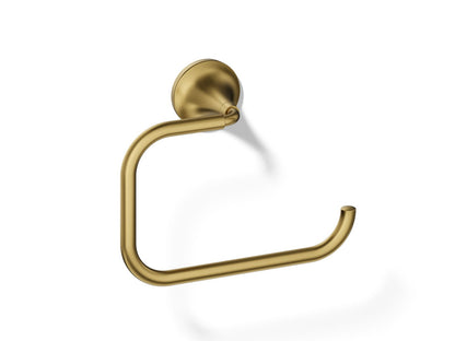 KOHLER K-27428 Tone Towel ring, vibrant brushed moderne brass
