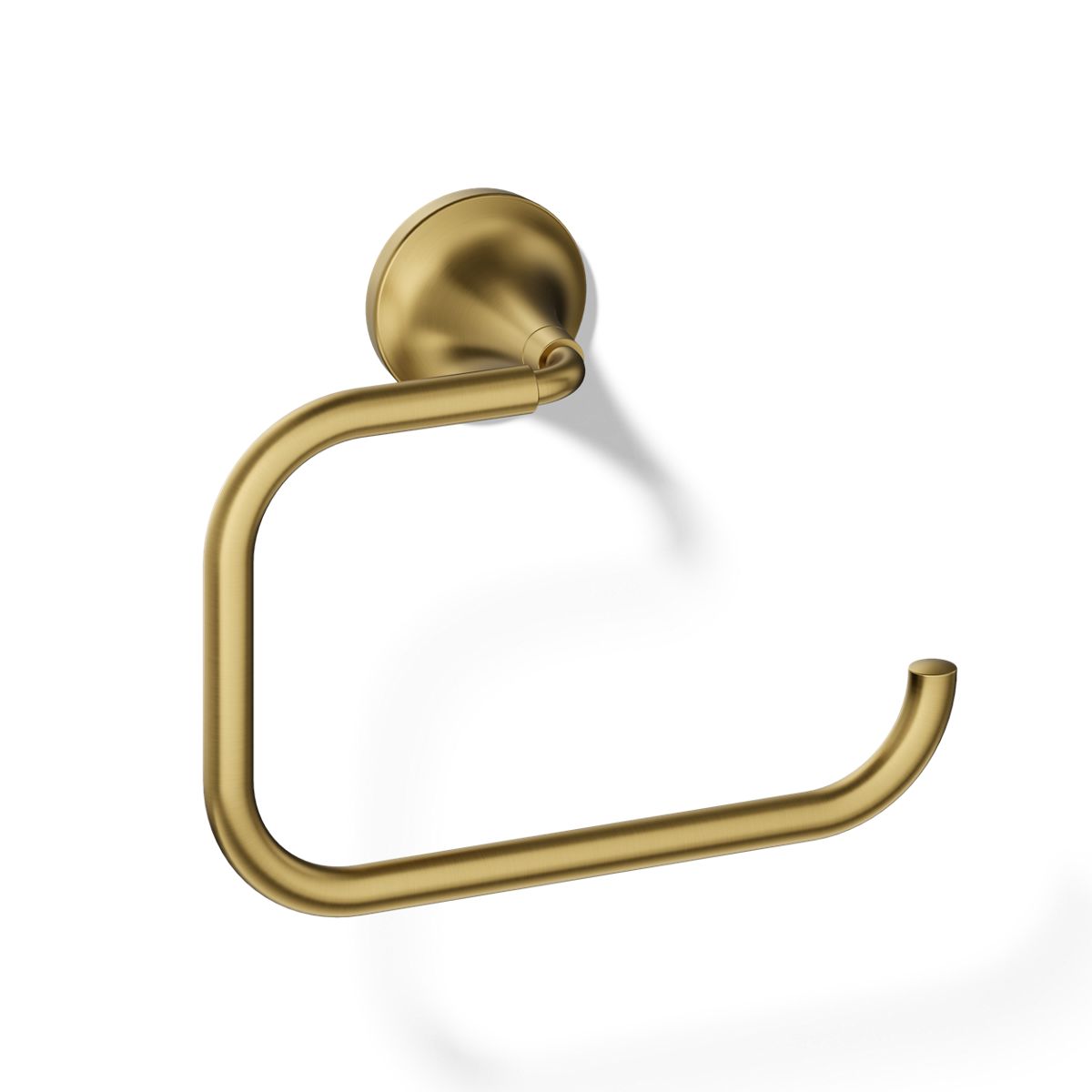 KOHLER K-27428 Tone Towel ring, vibrant brushed moderne brass - view 4