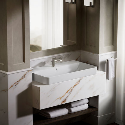 KOHLER K-2749-1 Vox 35-1/2" rectangular vessel bathroom sink