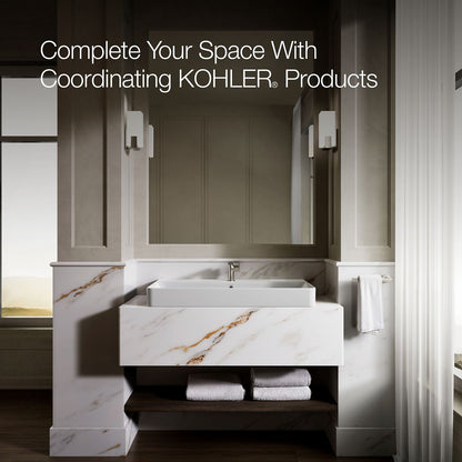 KOHLER K-2749-1 Vox 35-1/2" rectangular vessel bathroom sink