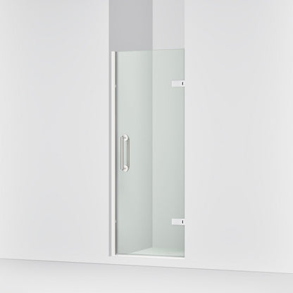 KOHLER K-27577-10L Components 27-5/8"??ç??28-3/8" W x 71-1/2" frameless pivot shower door with 3/8" Crystal Clear glass and back-to-back vertical door pulls