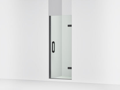 KOHLER K-27577-10L Components 27-5/8"??ç??28-3/8" W x 71-1/2" frameless pivot shower door with 3/8" Crystal Clear glass and back-to-back vertical door pulls