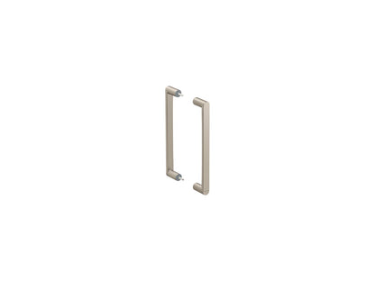 KOHLER K-27678 Composed 11-1/2" Shower Door Handle, Vibrant Brushed Nickel - 3/4 view of product