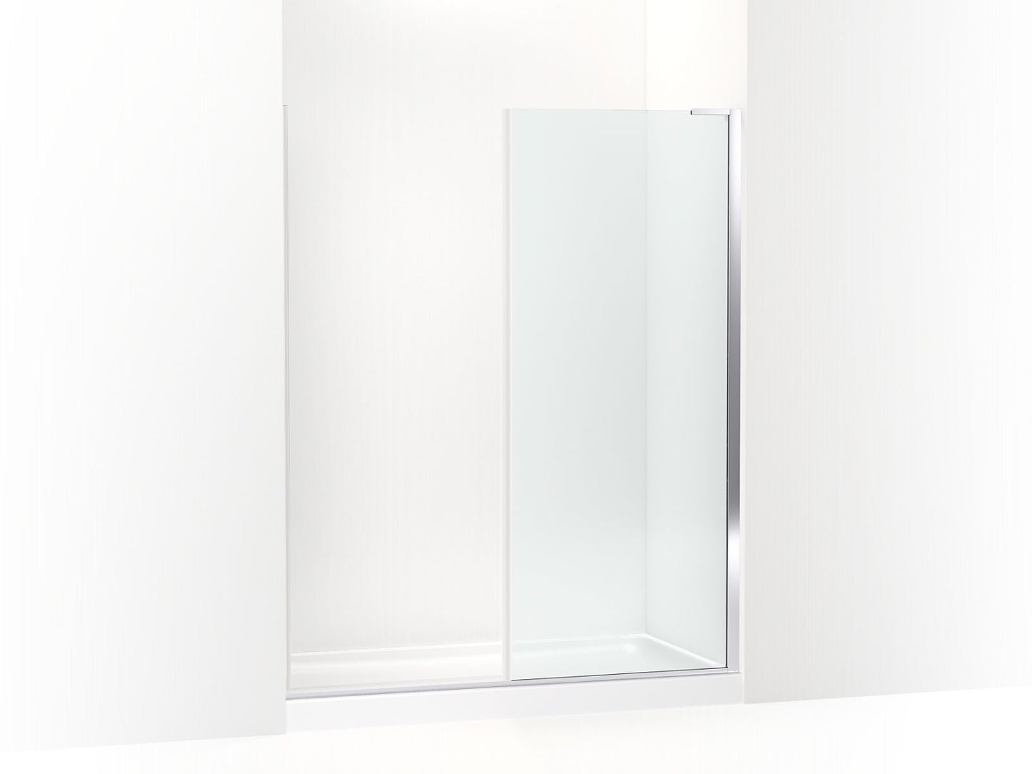 KOHLER K-27717-10L Composed 3/8" fixed panel glass and hardware