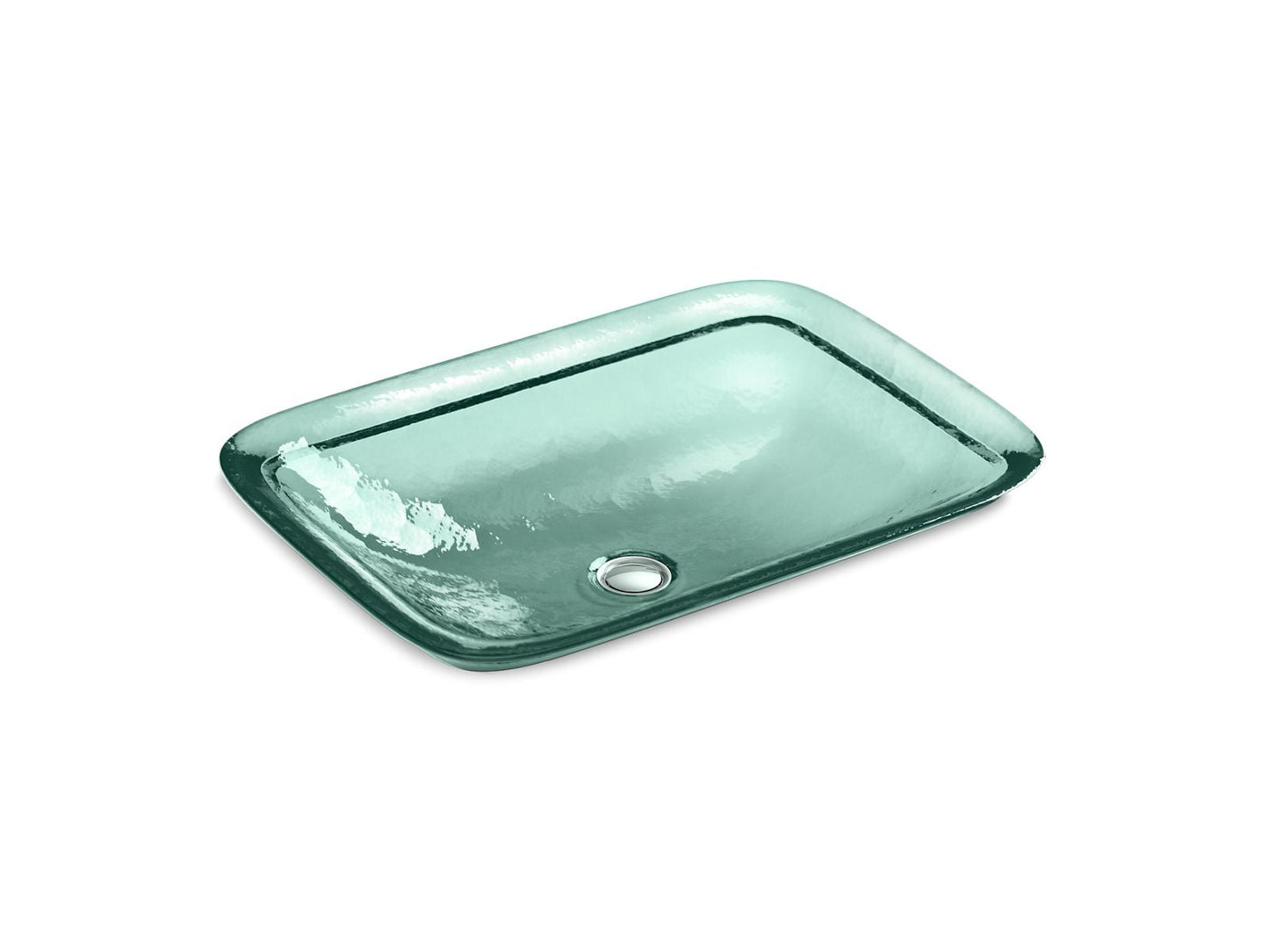 KOHLER K-2773 Inia 20-3/4" rectangular drop-in bathroom sink, no overflow