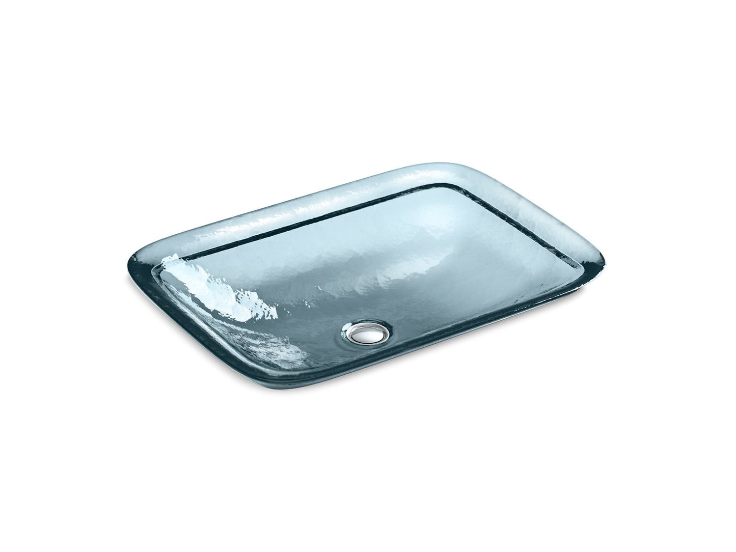 KOHLER K-2773 Inia 20-3/4" rectangular drop-in bathroom sink, no overflow