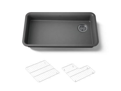 KOHLER K-27785 Cairn 33" undermount single-bowl kitchen sink