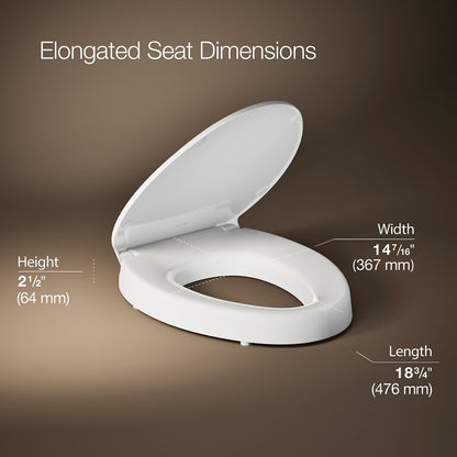 3/4 view of product with dimensions