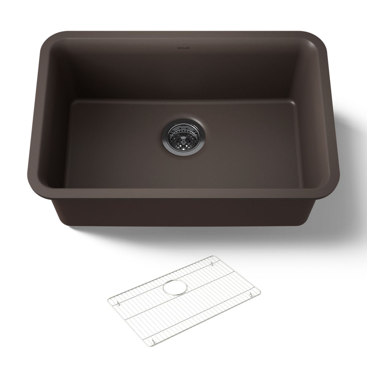 KOHLER K-28000 Cairn 27-1/2" undermount single-bowl kitchen sink