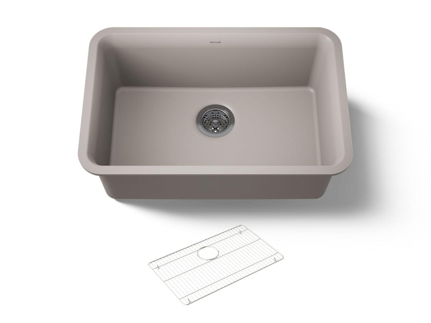 KOHLER K-28000 Cairn 27-1/2" undermount single-bowl kitchen sink