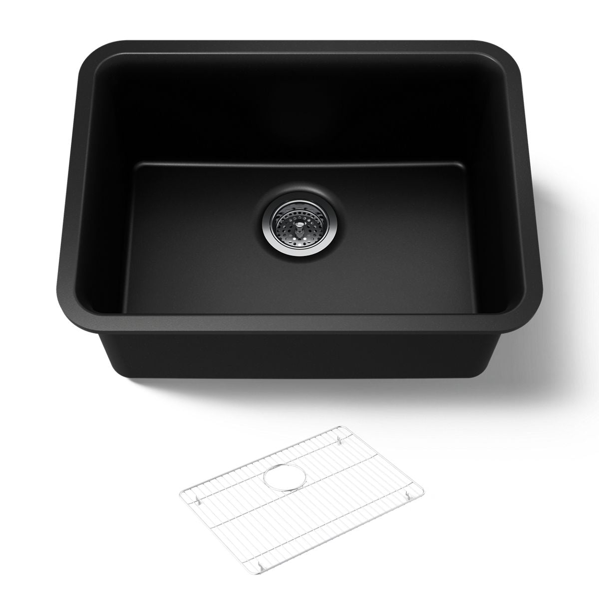 KOHLER K-28001 Cairn 24-1/2" undermount single-bowl kitchen sink