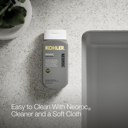 KOHLER K-28003-1 Kennon 25" top-/undermount single-bowl kitchen sink