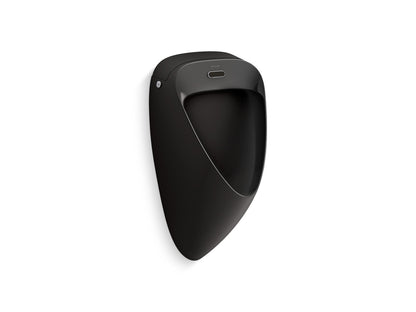 KOHLER K-28082-1DC Tend Washout half-stall 0.125 gpf touchless urinal, rear spud, black black
