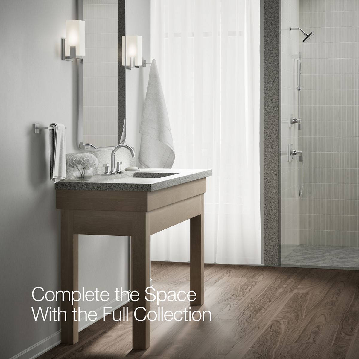KOHLER K-28125-4N Venza Widespread bathroom sink faucet, 0.5 gpm