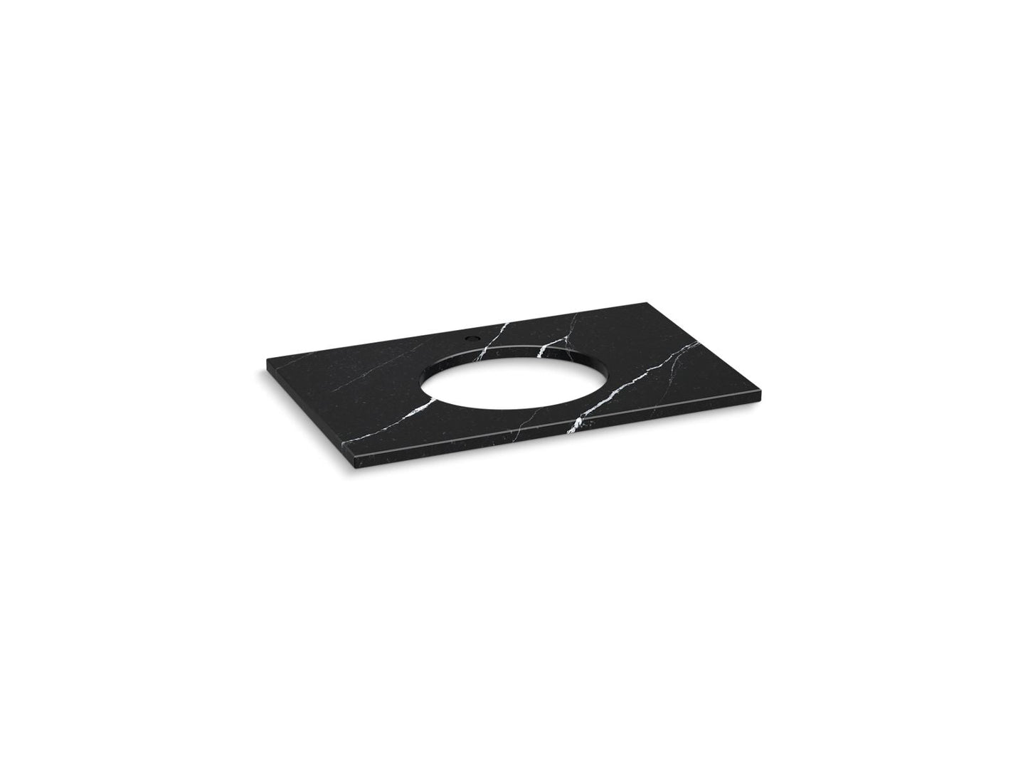 KOHLER K-28251 Silestone 37" quartz vanity top with oval cutout