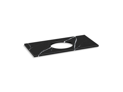 KOHLER K-28254 Silestone 49" quartz vanity top with oval cutout