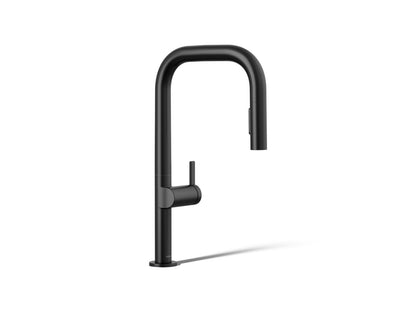 KOHLER K-28269 Components Pull-down kitchen sink faucet with two-function sprayhead