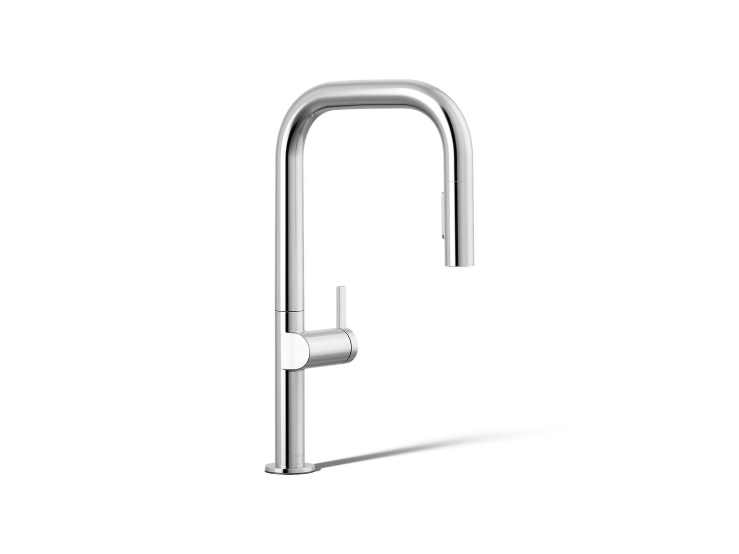 KOHLER K-28269 Components Pull-down kitchen sink faucet with two-function sprayhead