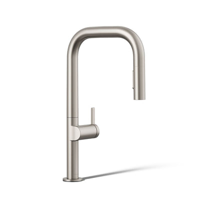 KOHLER K-28269 Components Pull-down kitchen sink faucet with two-function sprayhead