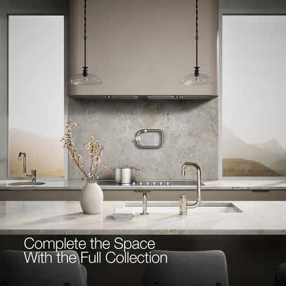 KOHLER K-28274 Components Single-handle kitchen sink faucet with two-function extended-reach spout and side sprayer