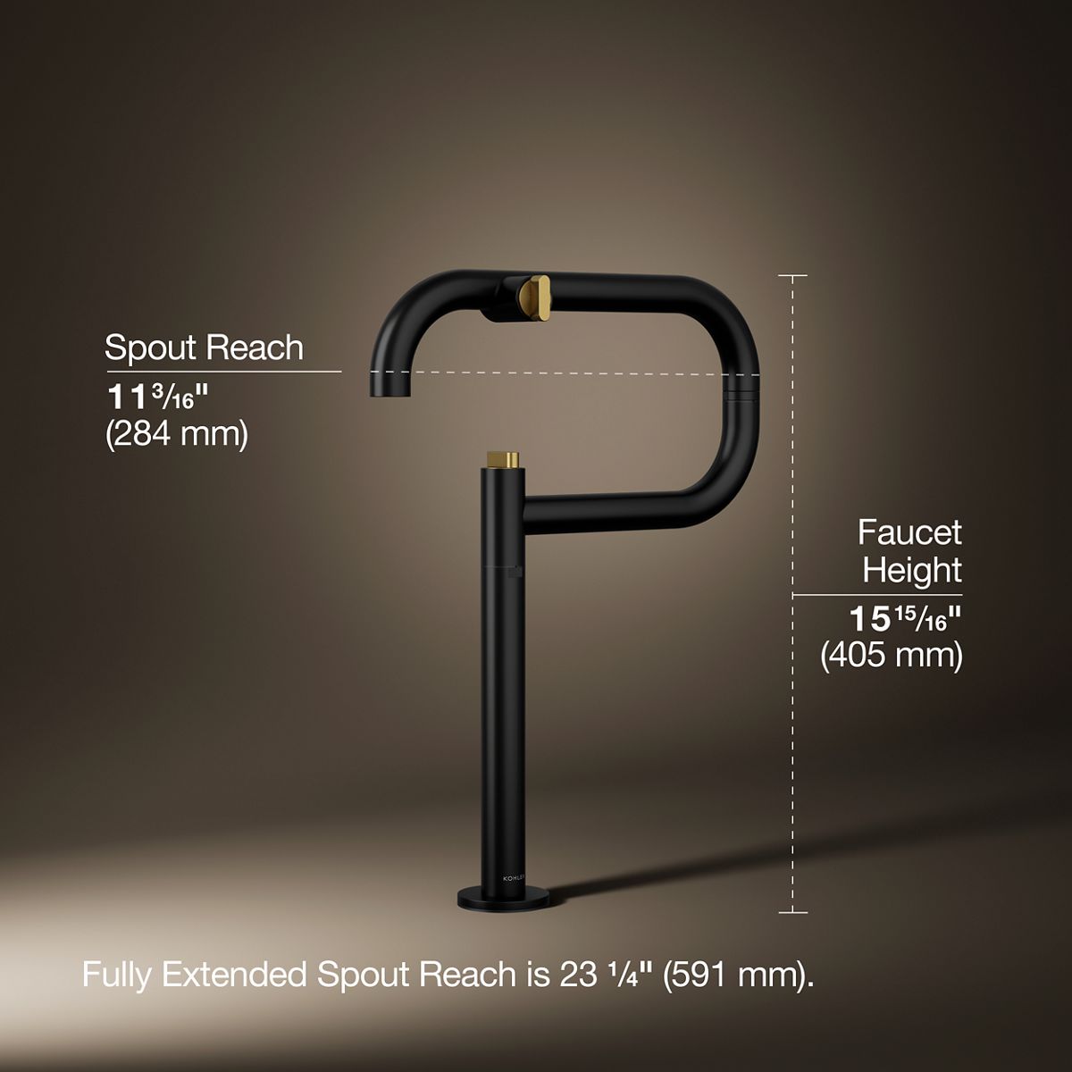 KOHLER Components Deck-mount pot filler
