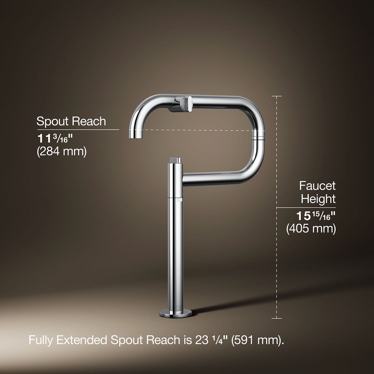 KOHLER Components Deck-mount pot filler