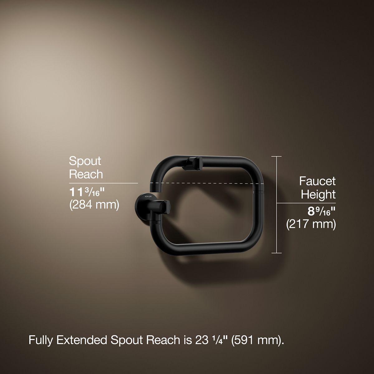 KOHLER Components Wall-mount pot filler