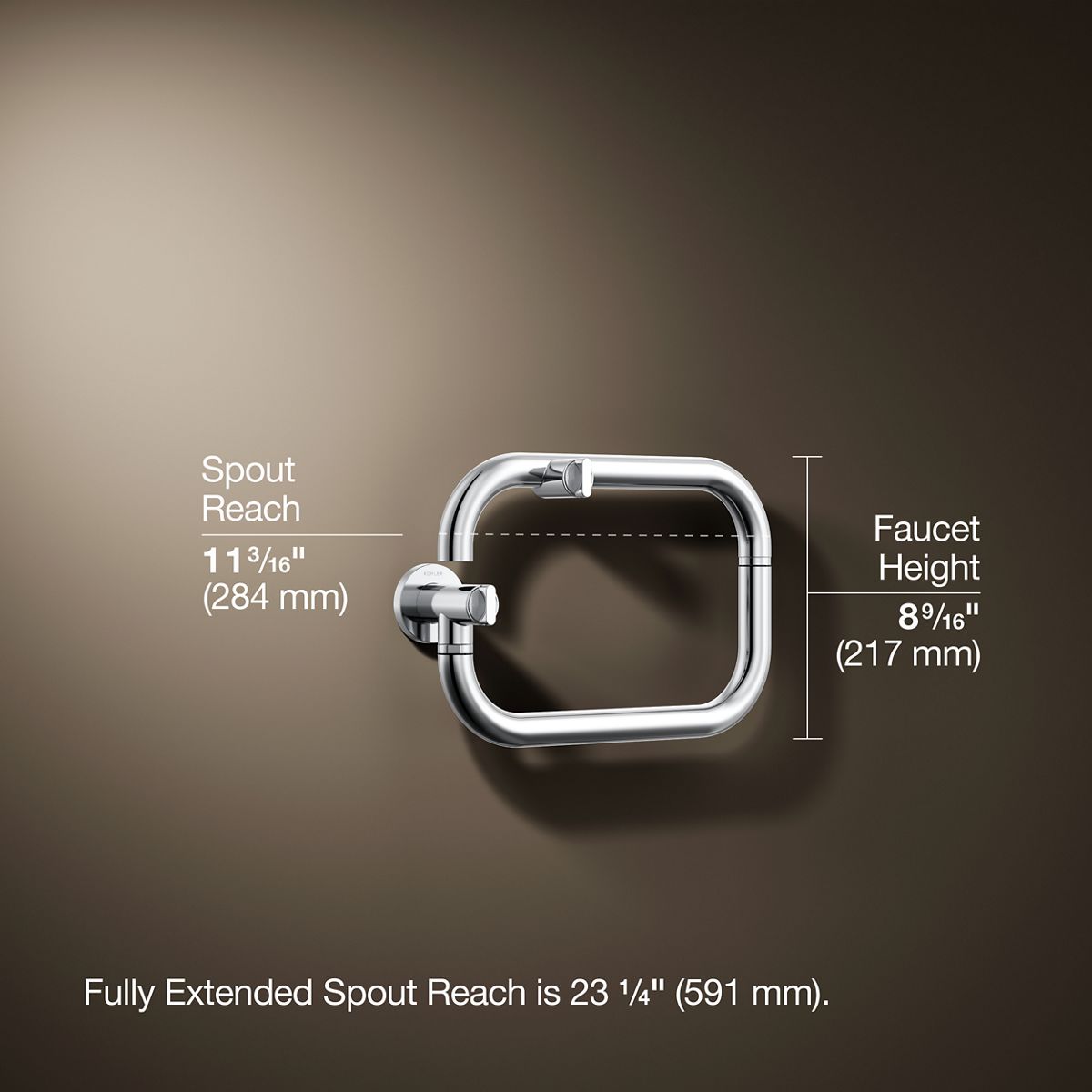 KOHLER Components Wall-mount pot filler