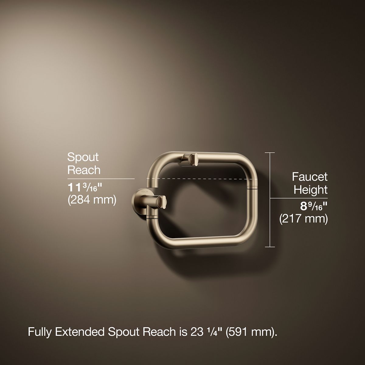 KOHLER Components Wall-mount pot filler