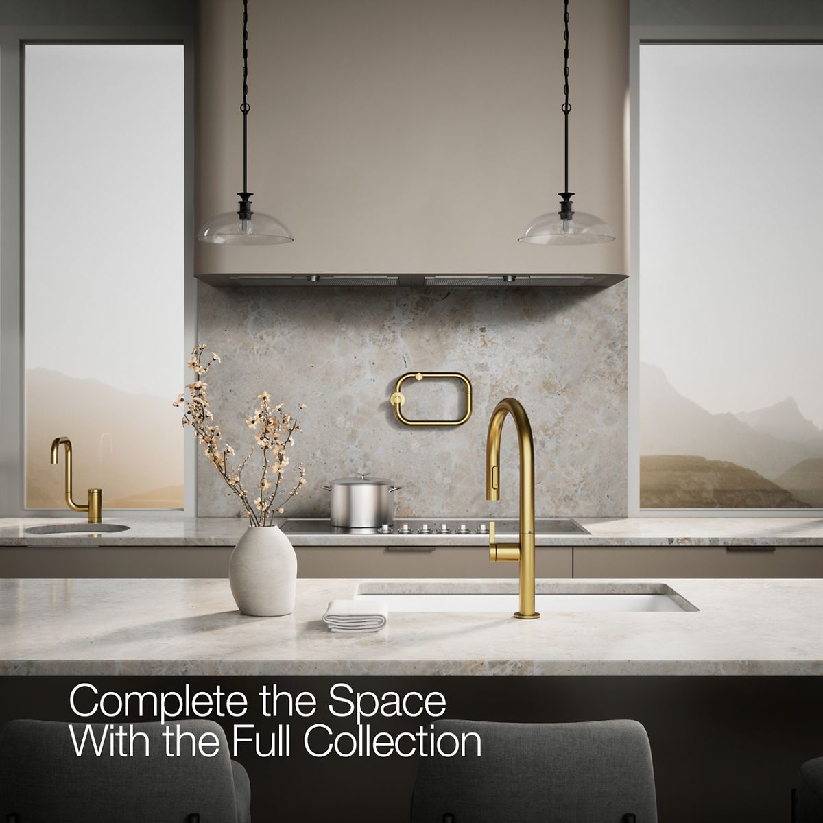 KOHLER Components Wall-mount pot filler