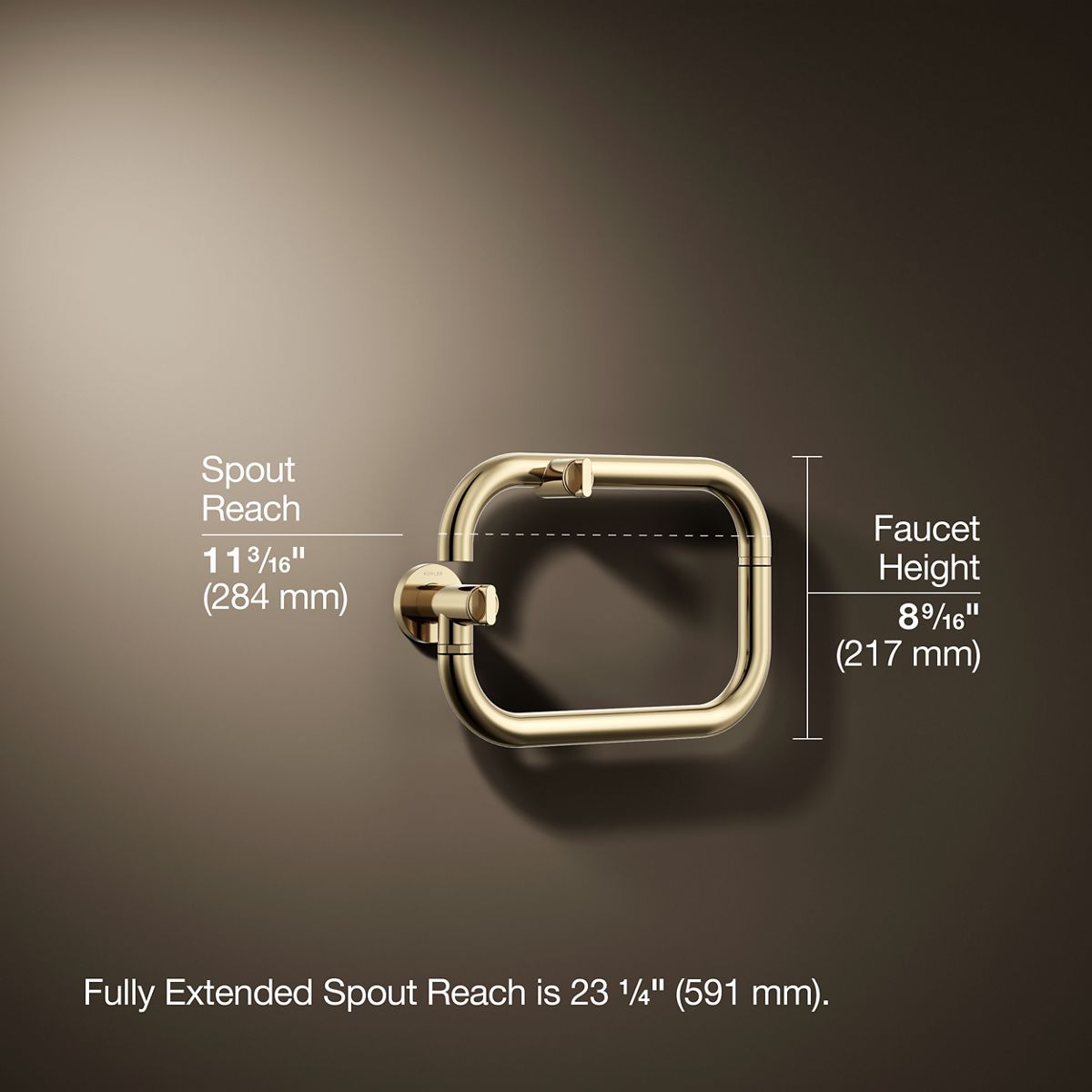KOHLER Components Wall-mount pot filler