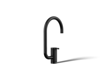 KOHLER K-28277 Components Single-handle bar sink faucet with two-function extended-reach spout
