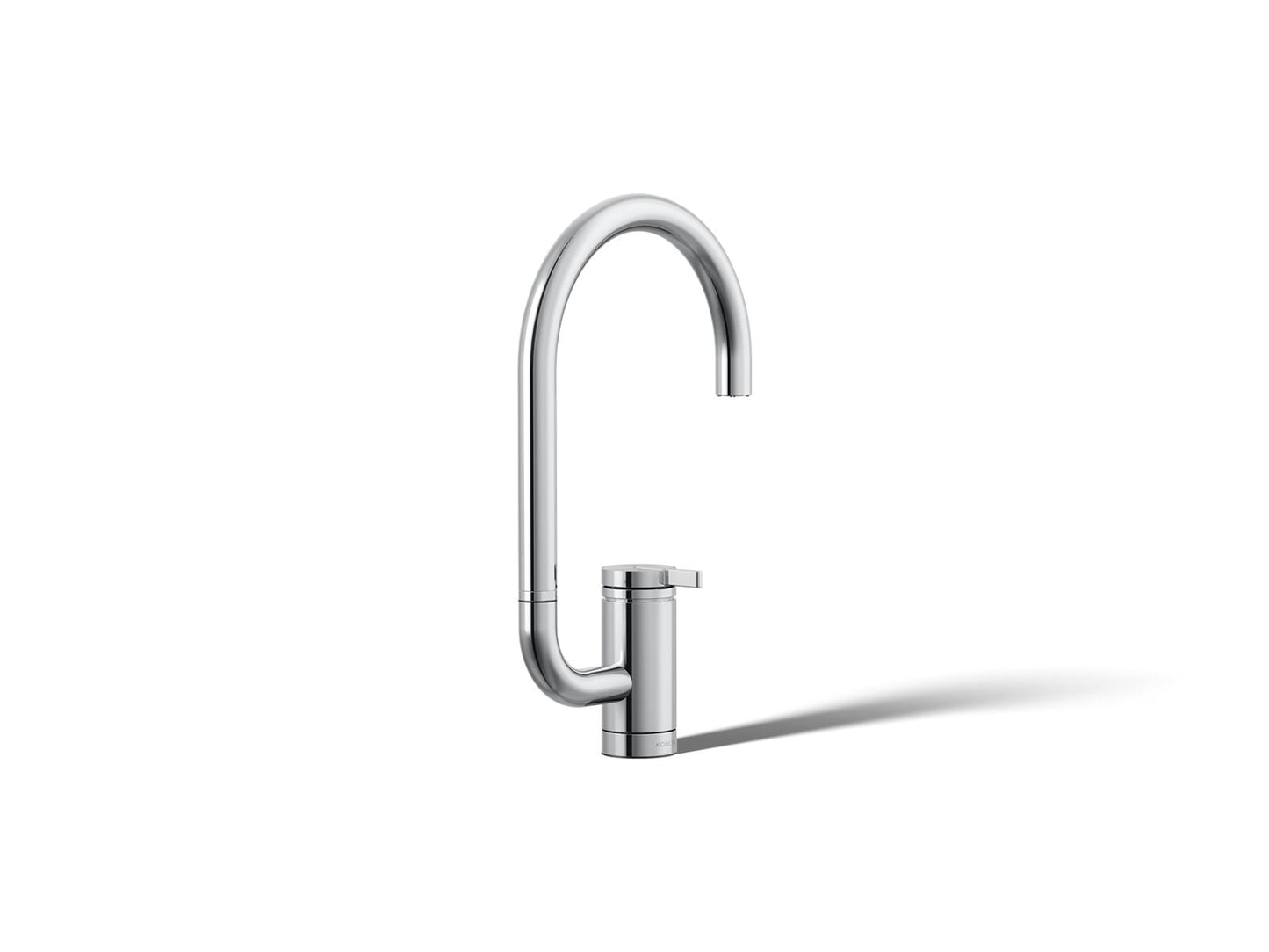 KOHLER K-28277 Components Single-handle bar sink faucet with two-function extended-reach spout