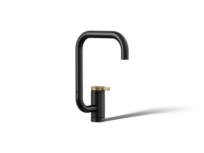 KOHLER K-28290 Components Single-handle bar sink faucet with two-function extended-reach spout