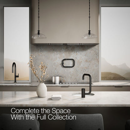 KOHLER K-28290 Components Single-handle bar sink faucet with two-function extended-reach spout