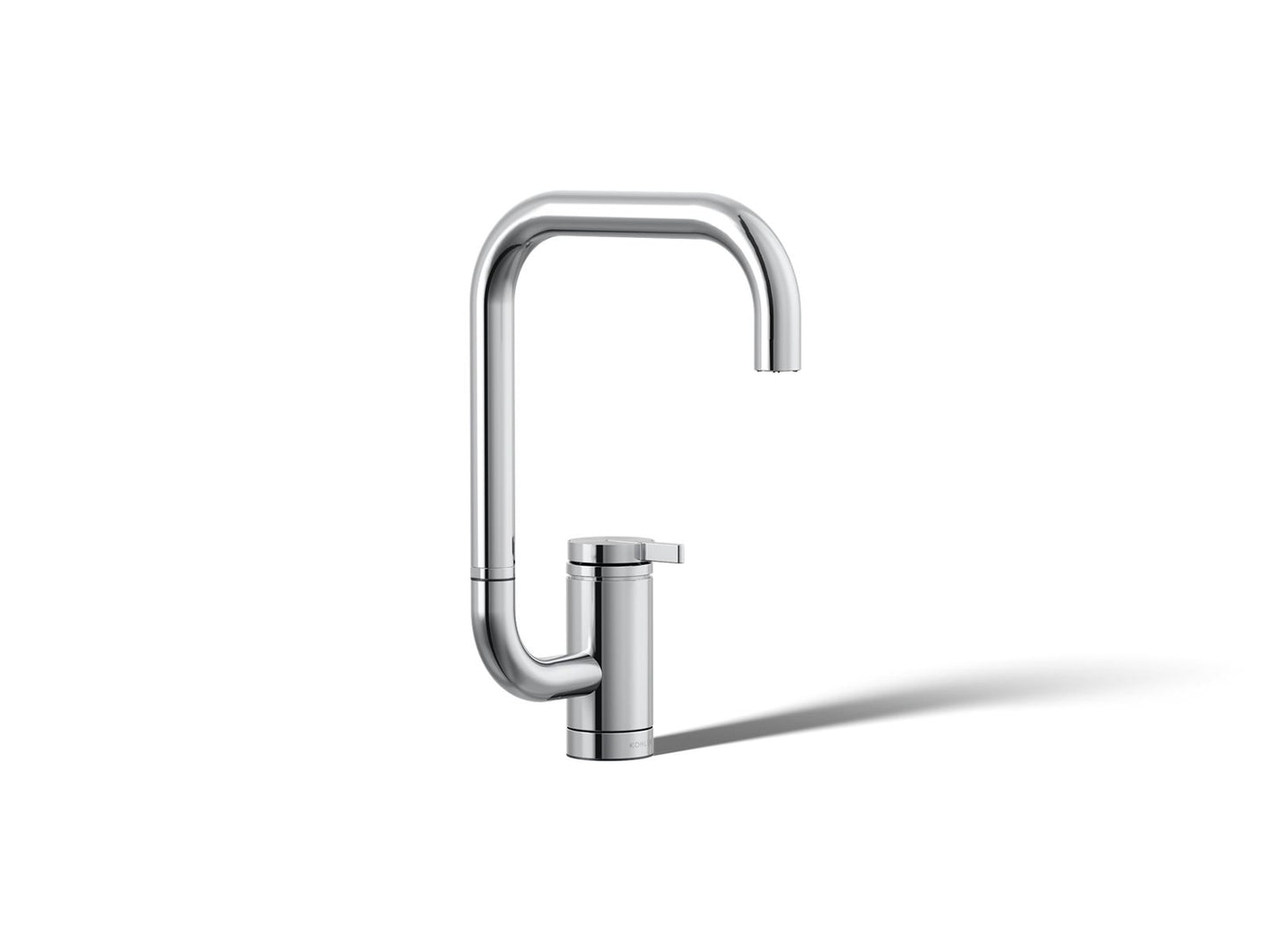 KOHLER K-28290 Components Single-handle bar sink faucet with two-function extended-reach spout
