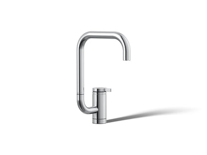 KOHLER K-28290 Components Single-handle bar sink faucet with two-function extended-reach spout