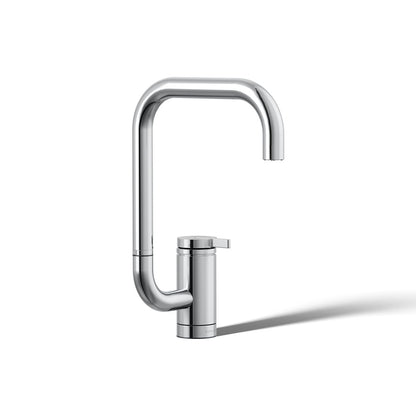KOHLER K-28290 Components Single-handle bar sink faucet with two-function extended-reach spout