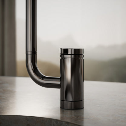 KOHLER K-28290 Components Single-handle bar sink faucet with two-function extended-reach spout