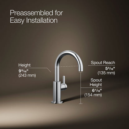 KOHLER K-28291 Components Beverage faucet