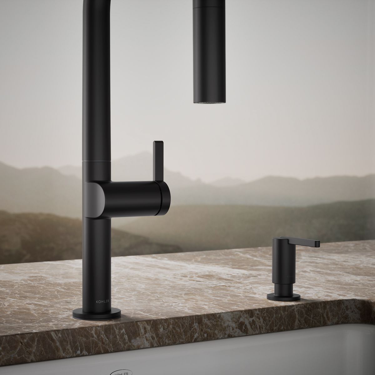 close-up view of product detail