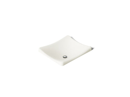 KOHLER K-2833 DemiLav 18-1/4" rectangular vessel bathroom sink, no overflow