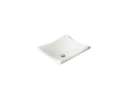 KOHLER K-2833 DemiLav 18-1/4" rectangular vessel bathroom sink, no overflow