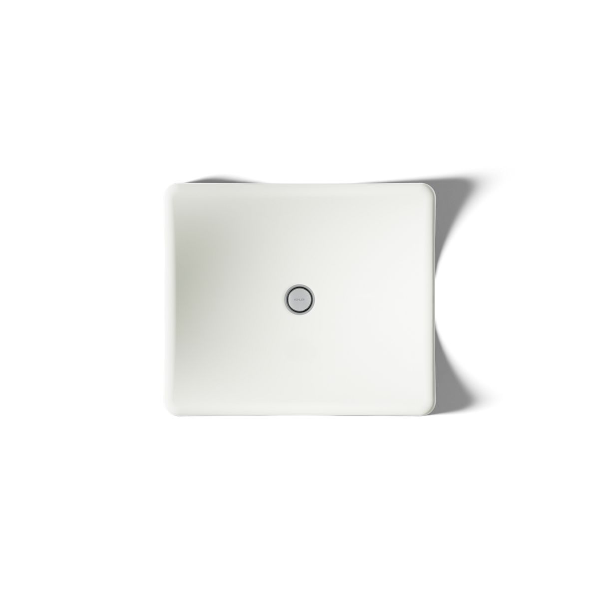 KOHLER K-2833 DemiLav 18-1/4" rectangular vessel bathroom sink, no overflow