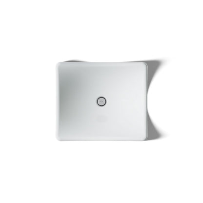KOHLER K-2833 DemiLav 18-1/4" rectangular vessel bathroom sink, no overflow