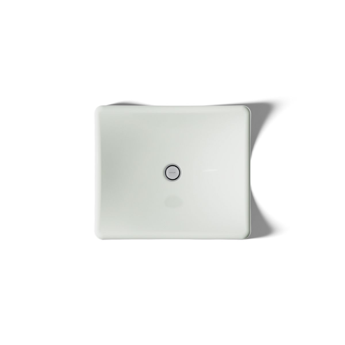 KOHLER K-2833 DemiLav 18-1/4" rectangular vessel bathroom sink, no overflow