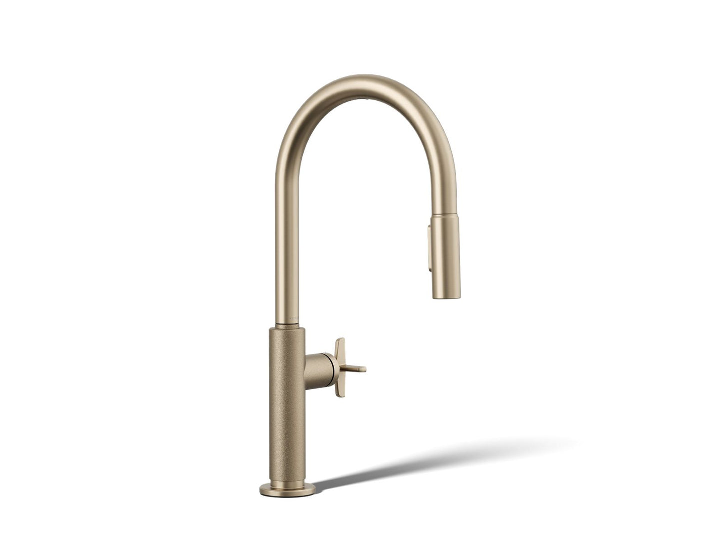 KOHLER Billet™ Pull-down kitchen sink faucet with two-function sprayhead