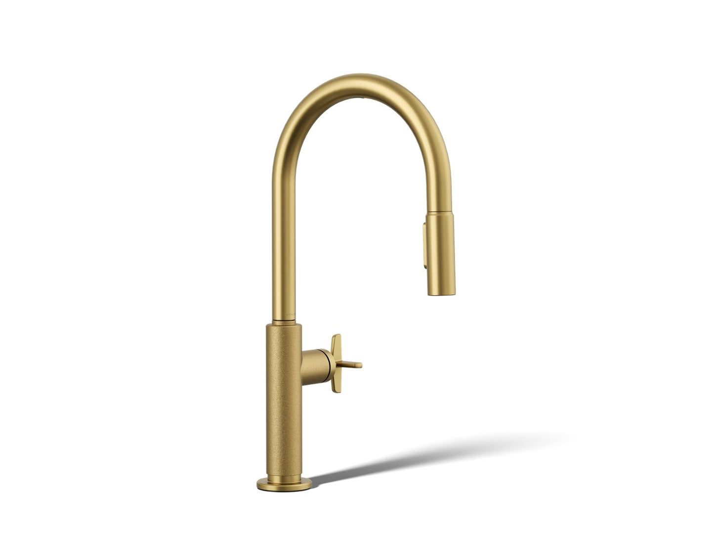 KOHLER Billet™ Pull-down kitchen sink faucet with two-function sprayhead
