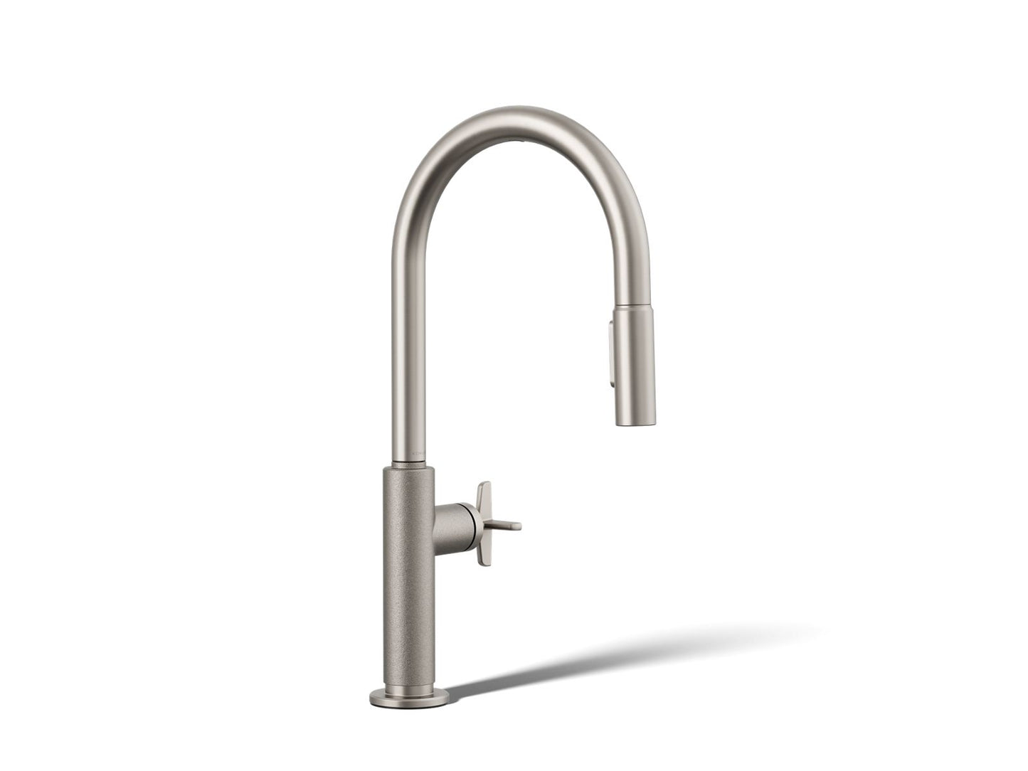 KOHLER Billet™ Pull-down kitchen sink faucet with two-function sprayhead